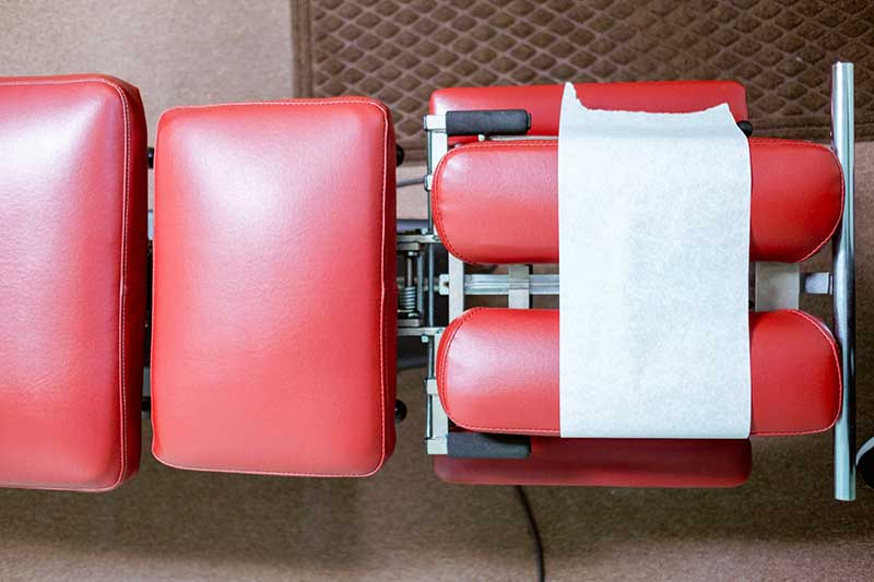chiropractic patient table